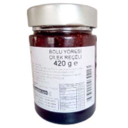 BOLU YÖRESİ ÇİLEK REÇELİ 420 GR